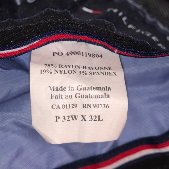 Tommy Hilfiger Black Dress Pants - 32x32 - Picture 2 of 5